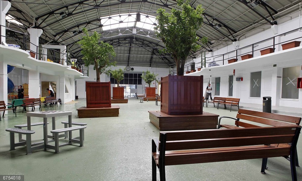 imagen estación antigua de autobuses pamplona