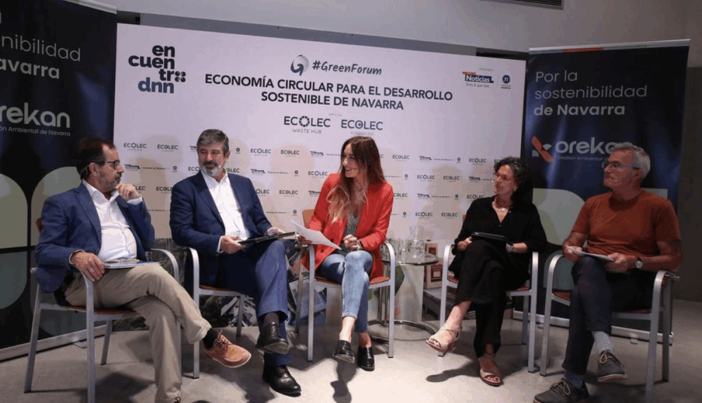 Aspace Navarra participa en una jornada sobre economía circular y empleo inclusivo organizada por Diario de Noticias